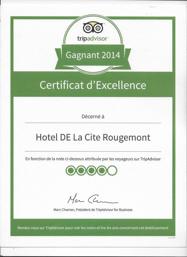 Hotel De La Cite Rougemont Paris Eksteriør bilde